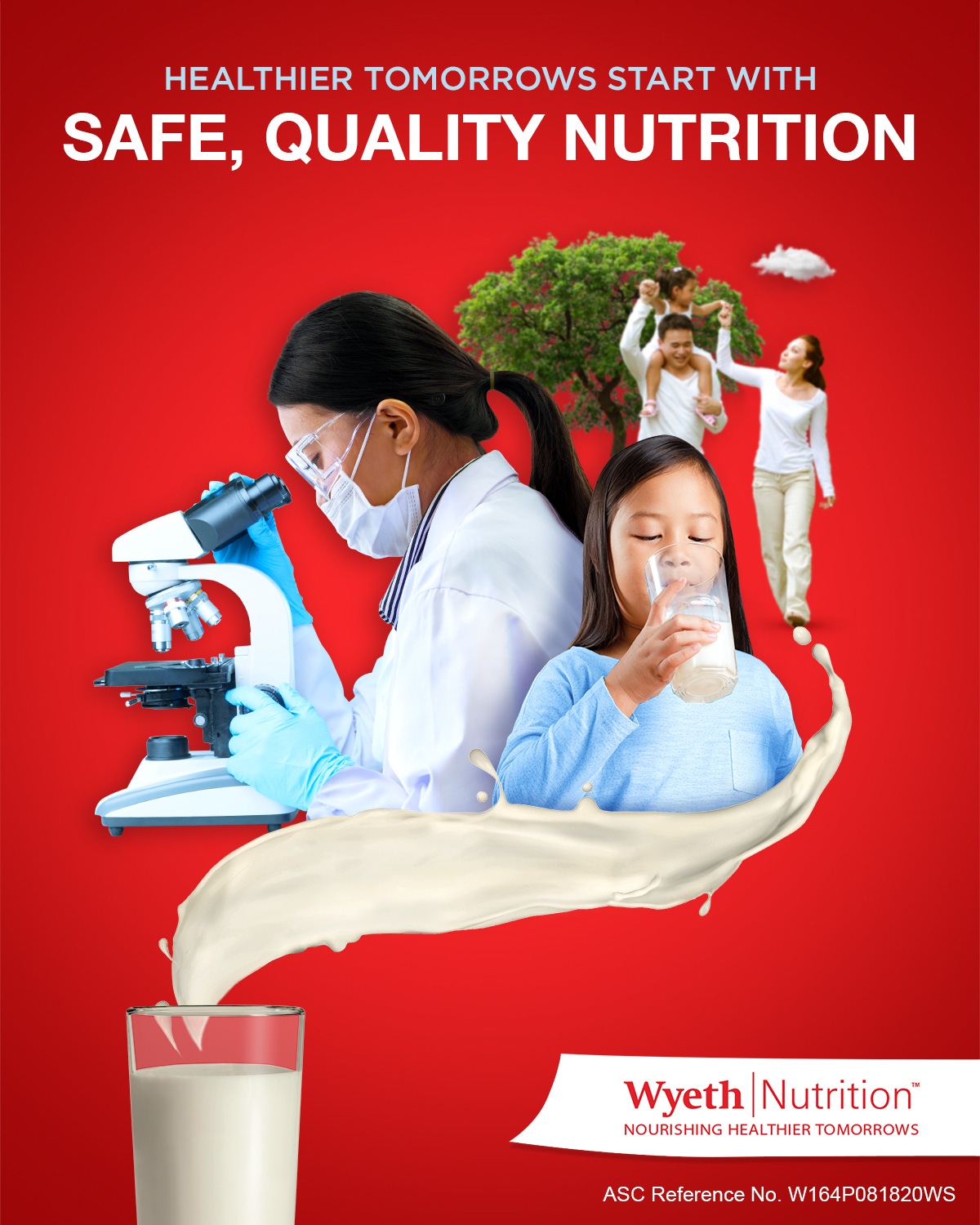 Whatever Tomorrow Brings, Wyeth Nutrition will be there